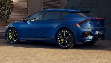 Nuova Kia EV6 GT posteriore 3/4