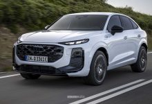 Audi Q3 Sportback e-hybrid su strada