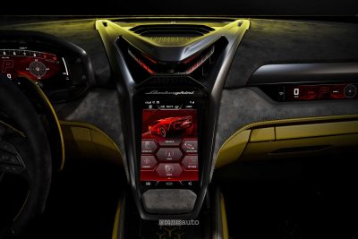 Lamborghini Fenomeno display abitacolo