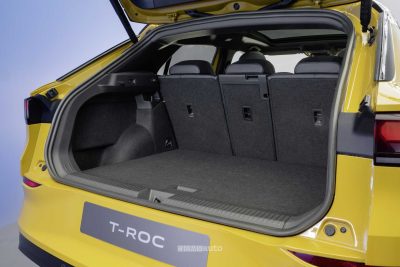 Nuova Volkswagen T-Roc R Line bagagliaio