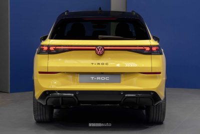 Nuova Volkswagen T-Roc R Line posteriore