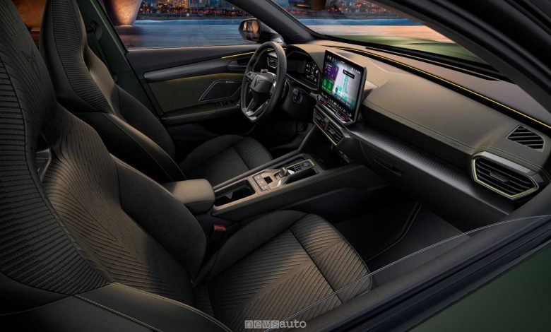Abitacolo Cupra serie speciale Tribe Edition