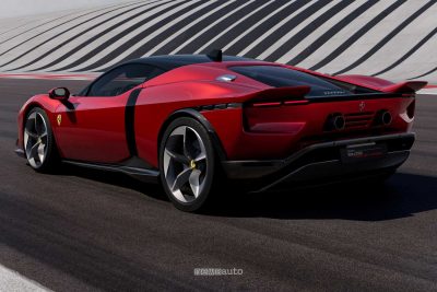 Ferrari 849 Testarossa posteriore 3/4
