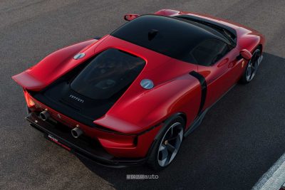 Ferrari 849 Testarossa posteriore 3/4