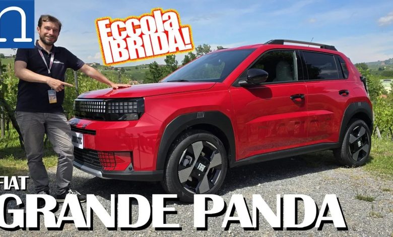 Fiat Grande Panda Hybrid video prova