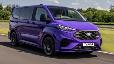 Ford E-Tourneo Custom MS-RT su strada