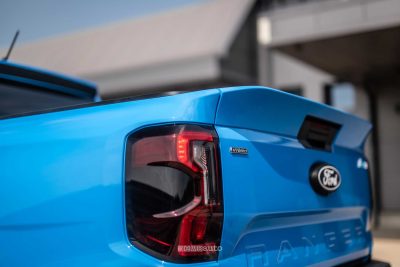 Ford Ranger MS-RT PHEV faro posteriore