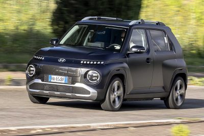 Hyundai Inster test su strada