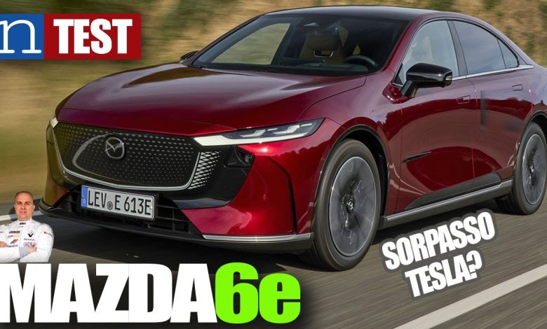 Mazda 6e video prova