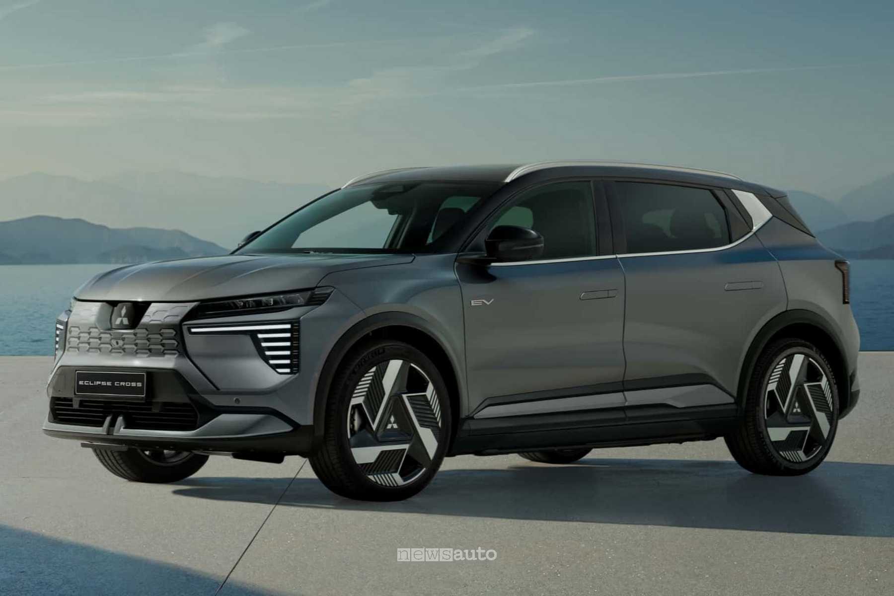 Mitsubishi Eclipse Cross EV anteriore 3/4