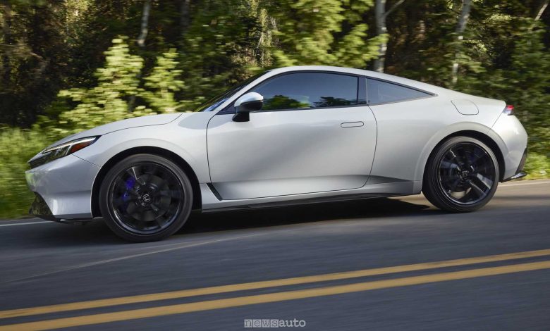 Honda Prelude su strada