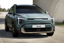 Nuova Kia Stonic anteriore 3/4