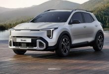 Nuova Kia Stonic GT Line anteriore 3/4