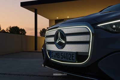 Nuova Mercedes GLC griglia anteriore illuminata