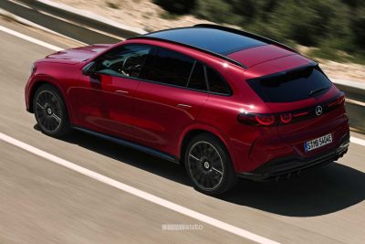 Nuova Mercedes GLC su strada