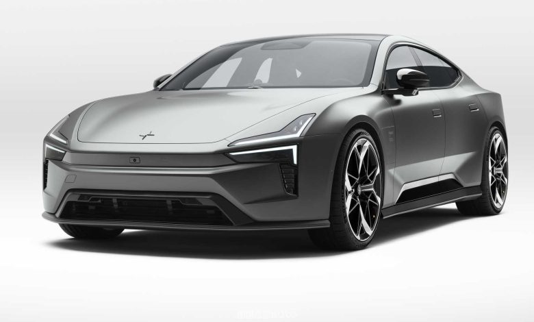 Nuova Polestar 5 anteriore 3/4