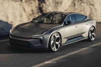 Nuova Polestar 5 su strada