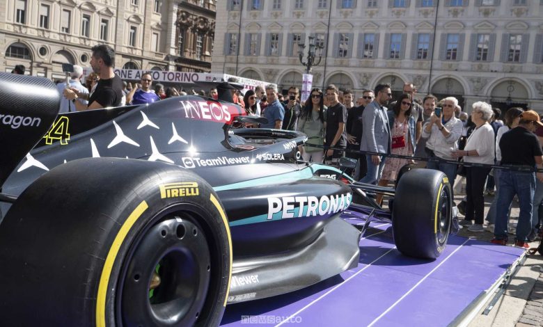 Mercedes F1 al Salone Auto di Torino