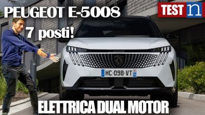 Peugeot E 5008 video prova