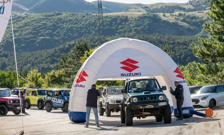 Raduno Suzuki 4x4 2025 in Abruzzo Campo Imperatore