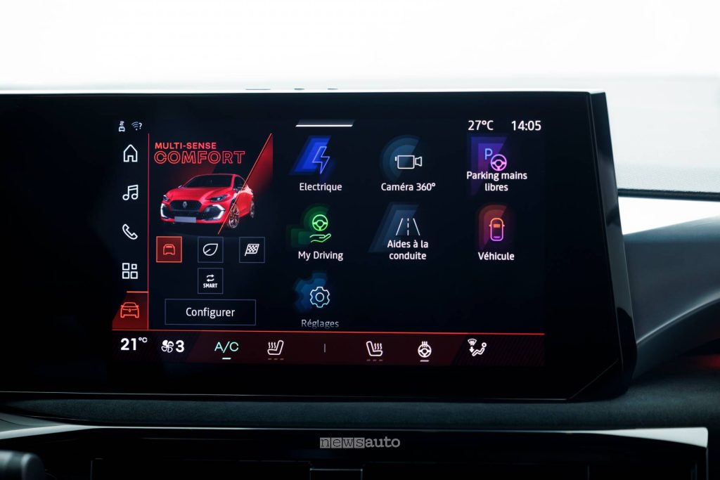 Renault Clio 2026 display centrale