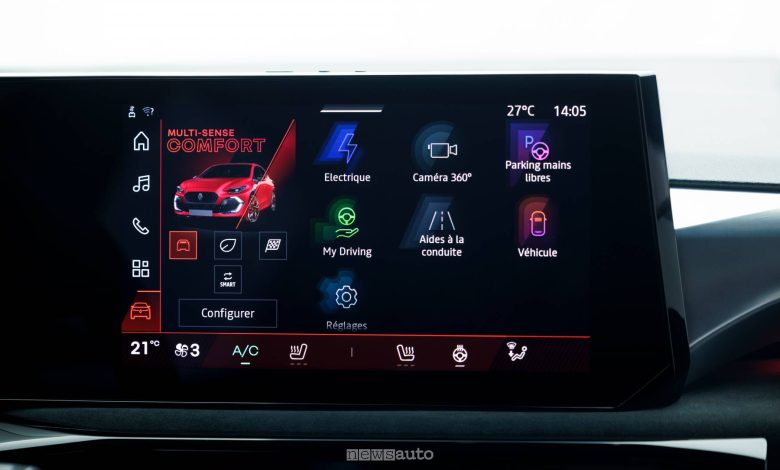 Renault Clio 2026 display centrale