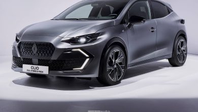 Renault Clio 6 2025 3/4 anteriore grigio scisto