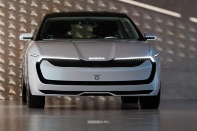 Skoda Vision O Concept frontale