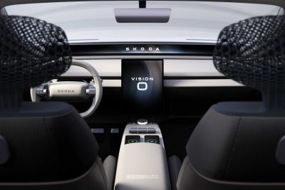 Skoda Vision O Concept abitacolo
