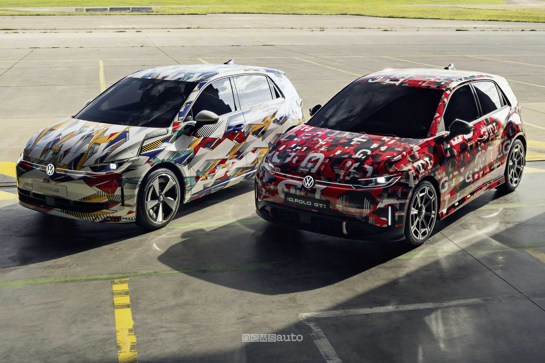 FOTO nuova Volkswagen ID. Polo e ID. Polo GTI (camouflage)