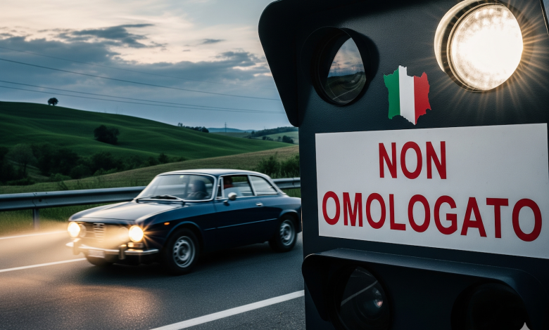 autovelox non omologato