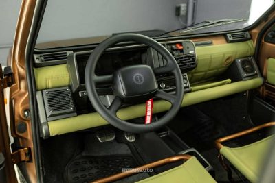 Fiat Panda 4x4e I Taddeo Garage Italia Customs plancia abitacolo