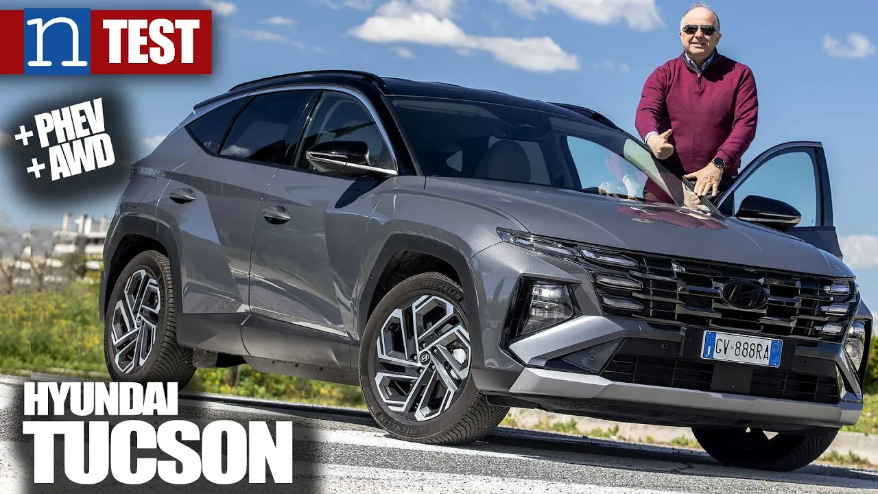 VIDEO PROVA Hyundai TUCSON 1.6 ibrida plug-in AWD