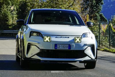 Alpine A290 GTS su strada