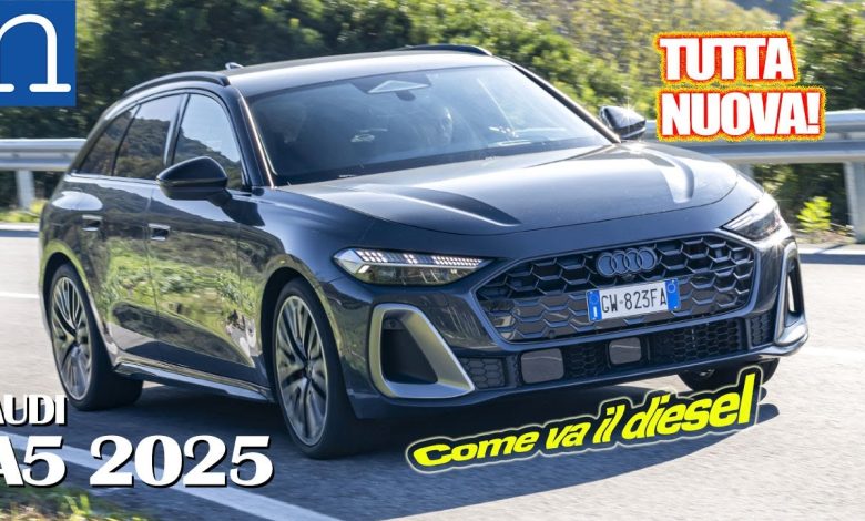 Audi A5 2025 avant diesel video prova