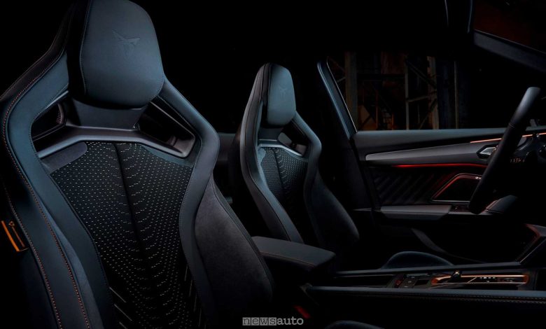 Sedili CUP Bucket della Cupra Formento VZ5