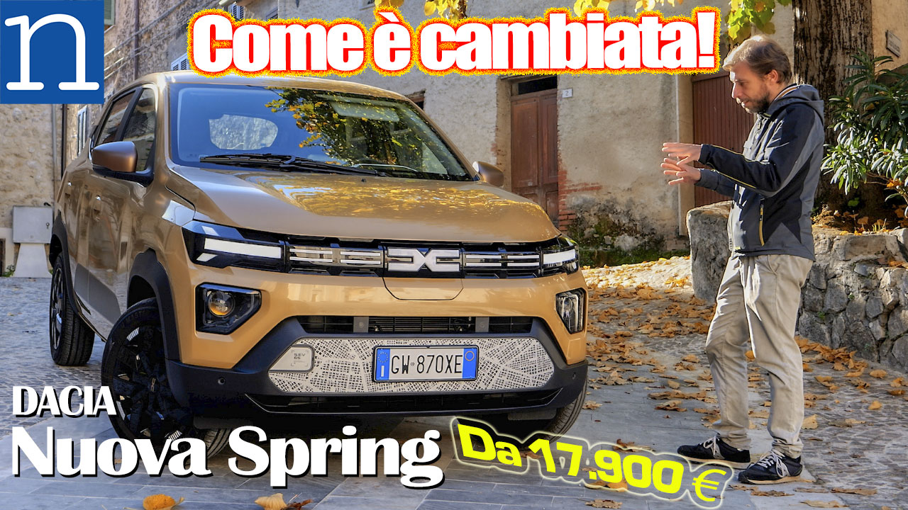 VIDEO Prova Dacia Spring Restyling