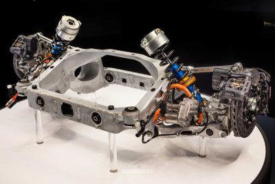 Ferrari Elettrica sospensioni posteriori