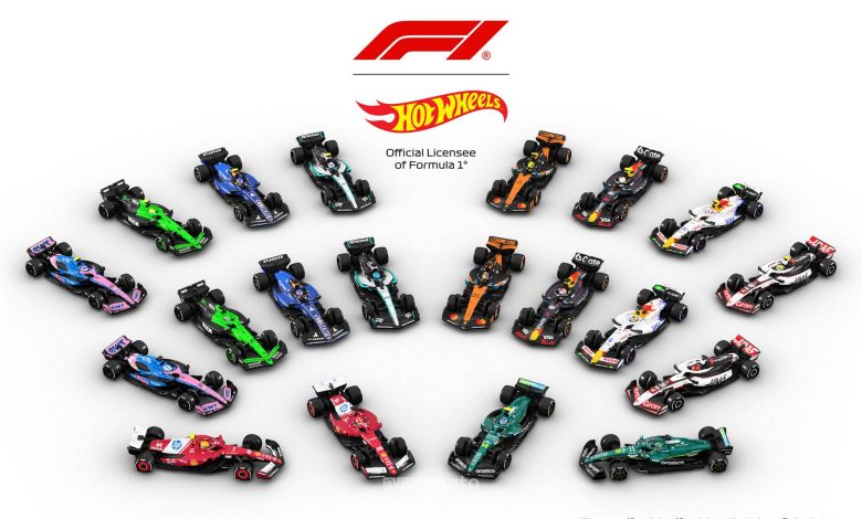 Hot Wheels F1 2025 griglia