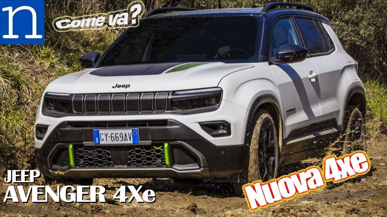 VIDEO prova Jeep Agenger 4xe