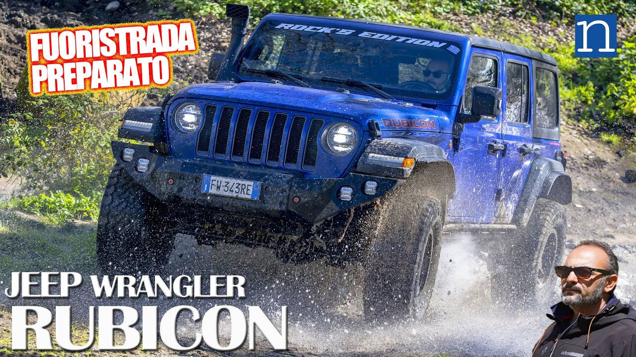 VIDEO prova Jeep Wrangler JL 2.0 Turbo Rock’s Edition