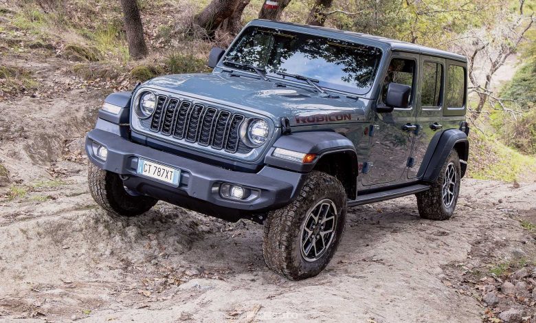 Jeep Wrangler Rubicon test off-road