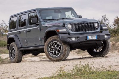 Jeep Wrangler Rubicon anteriore 3/4