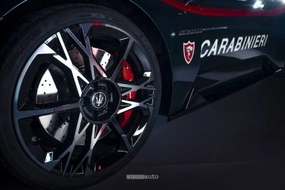 Maserati McPura dei Carabinieri cerchi da 20"