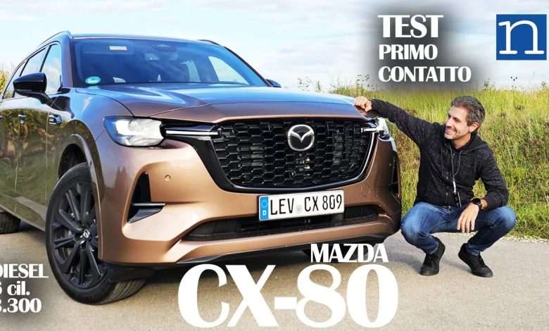 Mazda CX-80 video prova