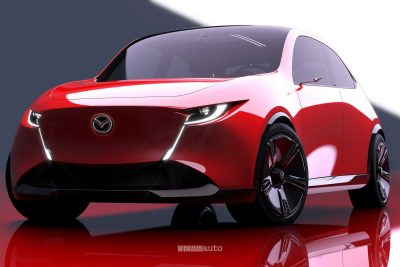 Mazda Vision X-Compact anteriore 3/4