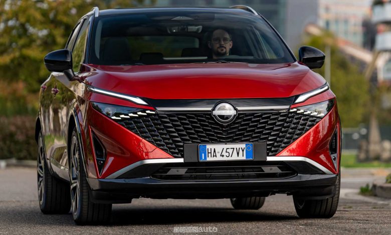 Nissan Qashqai e-POWER su strada
