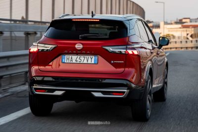 Nissan Qashqai e-POWER su strada