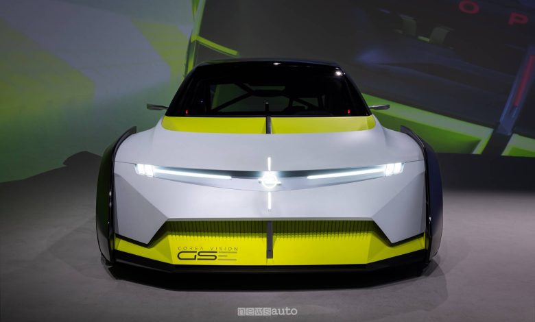 Opel Corsa GSE Vision Gran Turismo frontale
