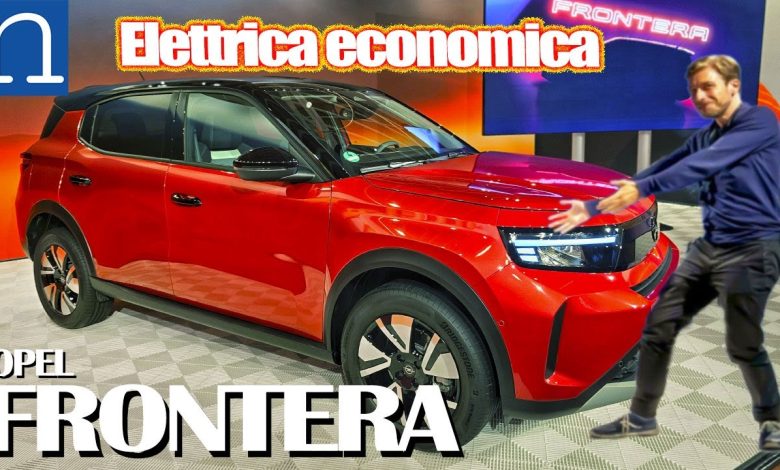 Opel Frontera elettrica video prova